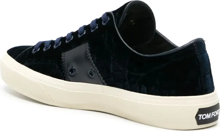 Cambridge crocodile-effect leather sneakers - Image 3