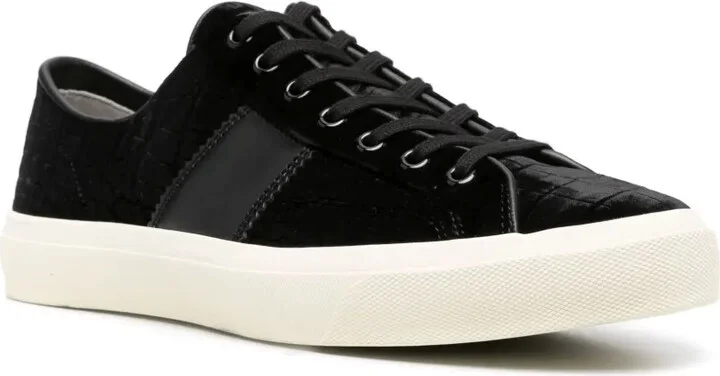 Cambridge velvet sneakers - Image 2