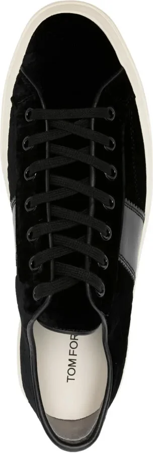 Cambridge velvet sneakers - Image 4