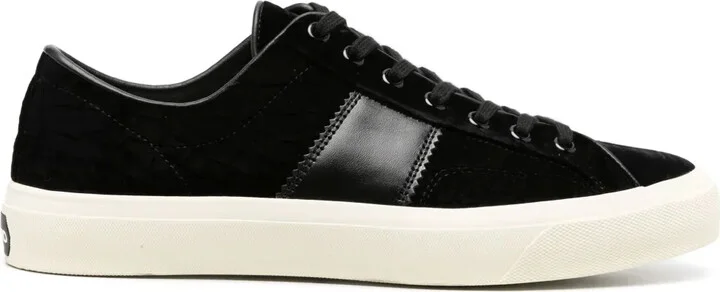 Cambridge velvet sneakers
