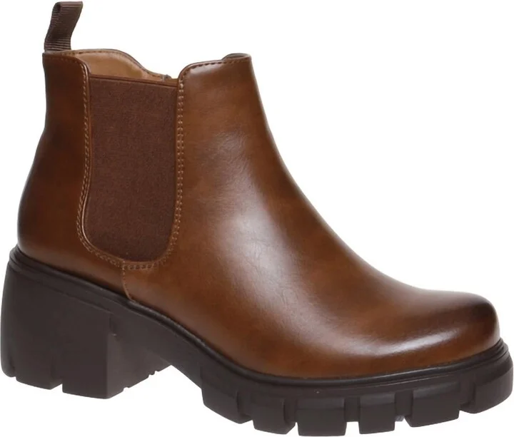 Camden Classic Bootie In Cognac