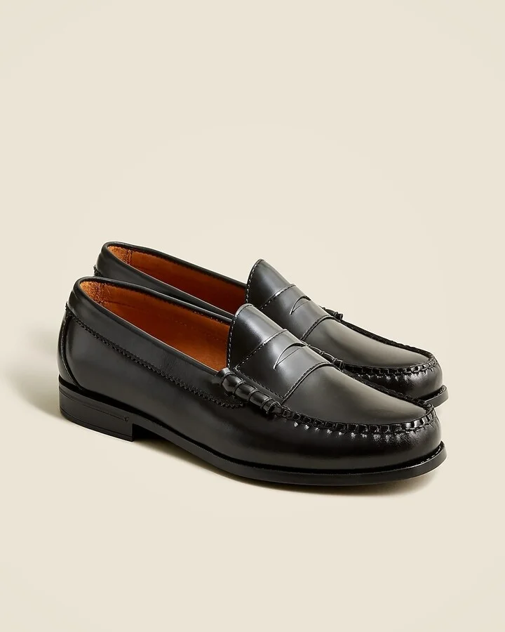 Camden leather loafers with rubber soles