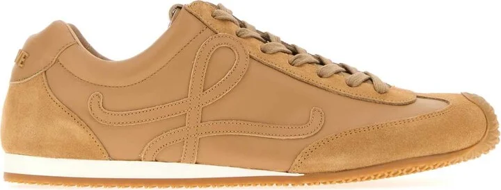 Camel Leather Ballet Runner 2.0 Sneakers