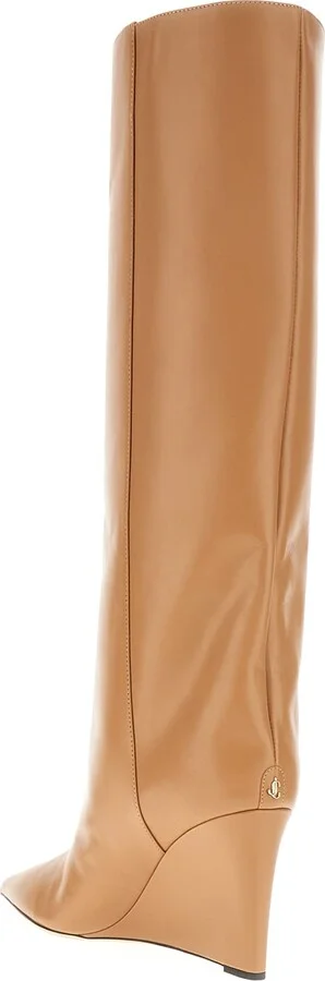 Camel Leather Blake Boots - Image 3