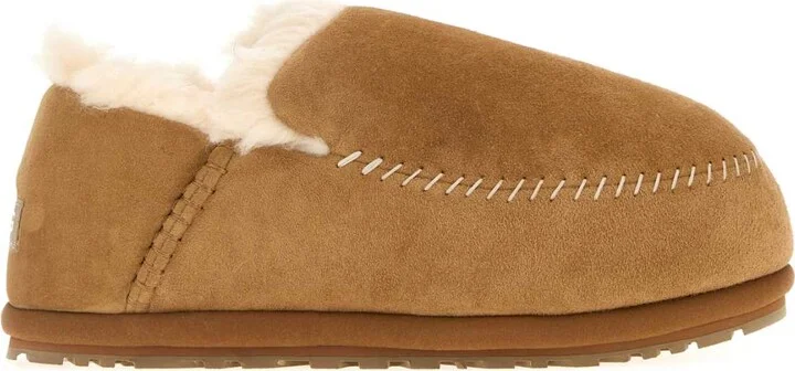 Camel Suede Anders Slip Ons