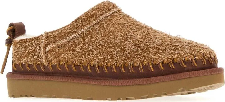 Camel Suede Classic Micro Biarritz Slippers - Image 2