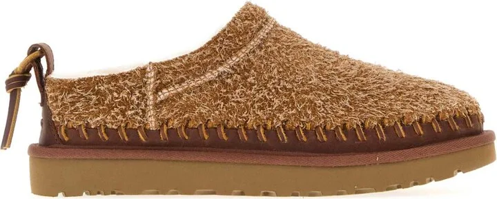 Camel Suede Classic Micro Biarritz Slippers