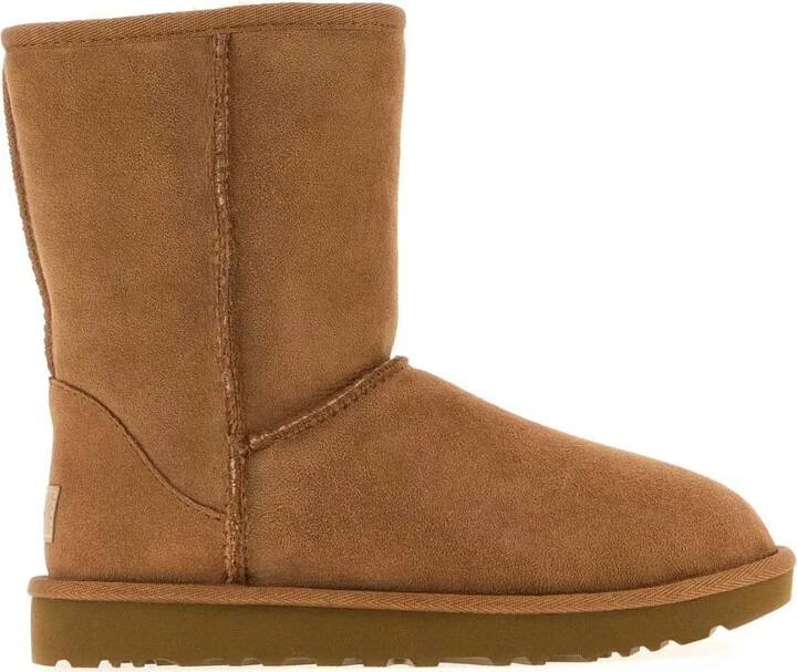 Camel Suede Classic Short Ii Ankle Boots