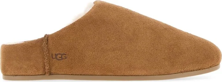 Camel Suede Elea Slippers