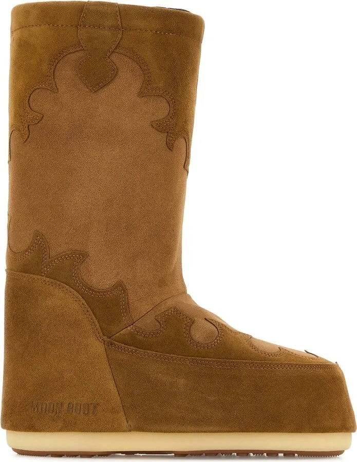 Camel suede Icon boots