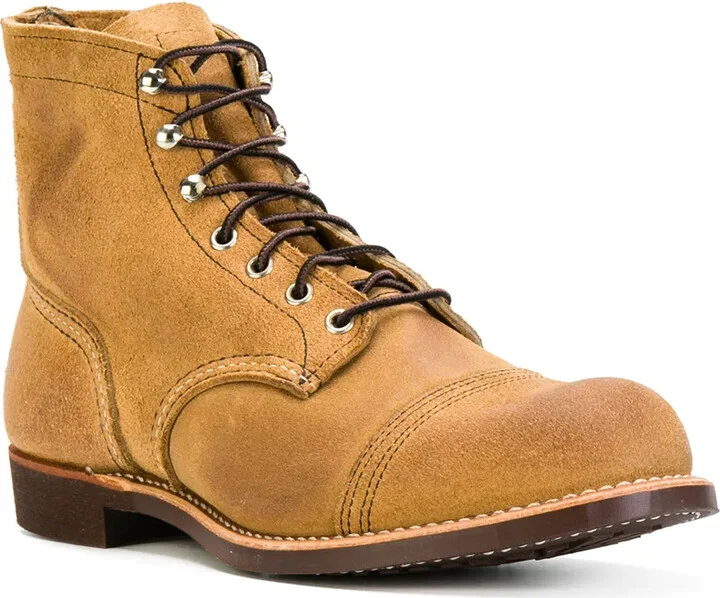 Camel suede Iron Ranger ankle boots - Image 2
