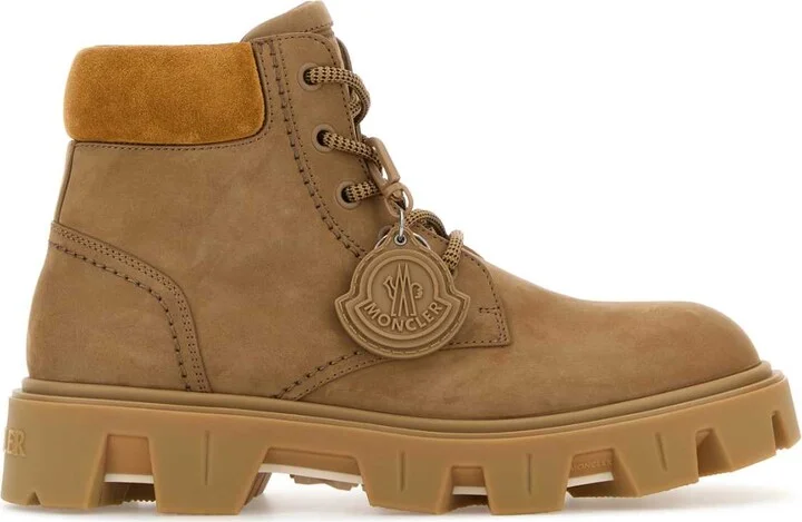 Camel Suede Peak City Ankle Boots
