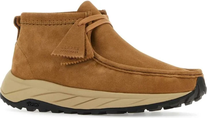 Camel Suede Wallabee Eden Ankle Boots - Image 2