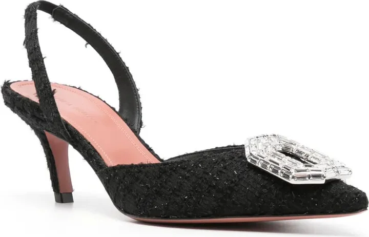 Camelia 105mm crystal-buckle pumps - Image 2