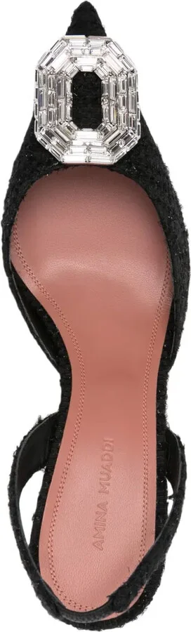 Camelia 105mm crystal-buckle pumps - Image 4