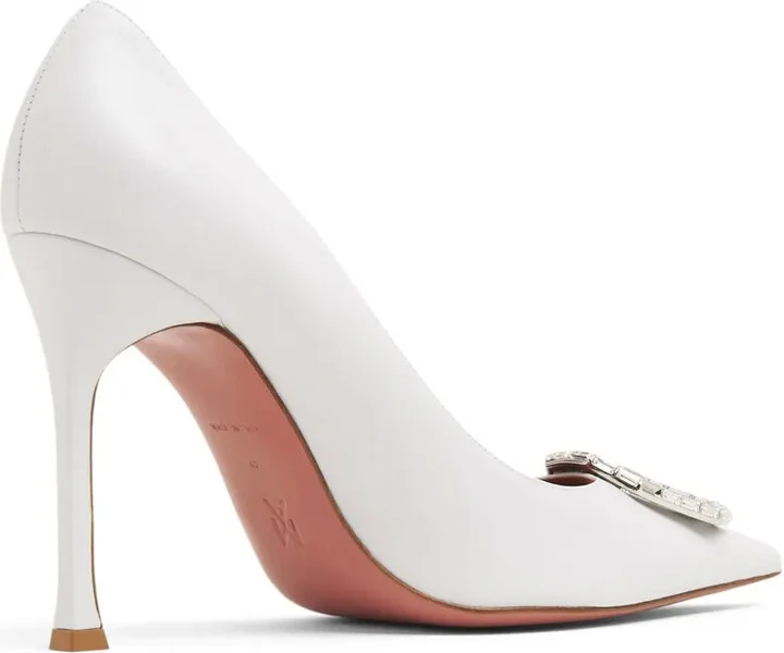 Camelia 105mm satin pumps - Image 3