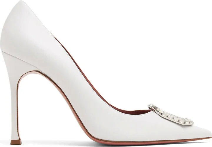 Camelia 105mm satin pumps