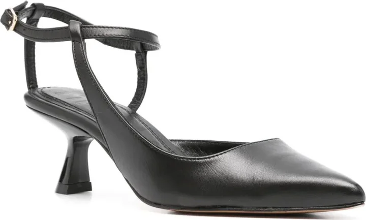 Camelia 50mm leather pumps - Image 2