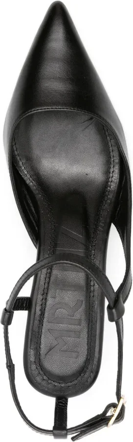 Camelia 50mm leather pumps - Image 4