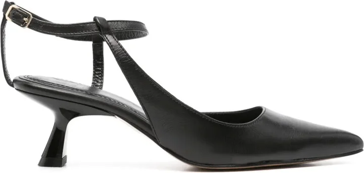 Camelia 50mm leather pumps