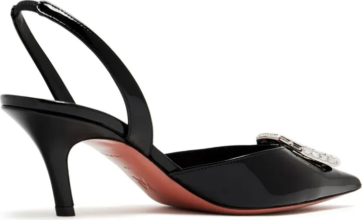 Camelia 60mm crystal-buckle pumps - Image 3