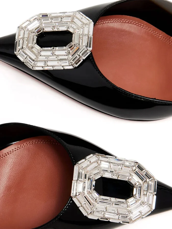 Camelia 60mm crystal-buckle pumps - Image 5