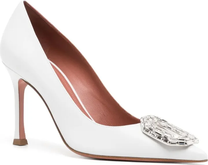 Camelia 90mm crystal-embellished pumps - Image 2