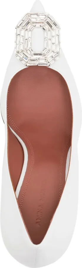 Camelia 90mm crystal-embellished pumps - Image 4