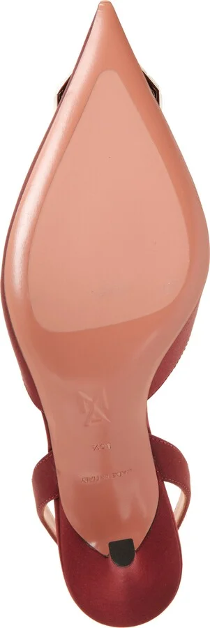 Camelia Crystal Buckle Slingback Pump - Image 6