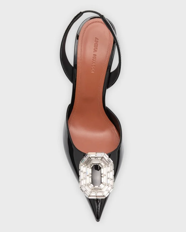 Camelia Ombre Patent Halter Pumps - Image 10