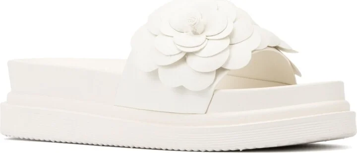 Camellia Flower Women's Slides