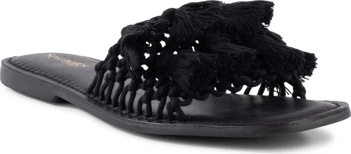 Camellia Slide Sandal