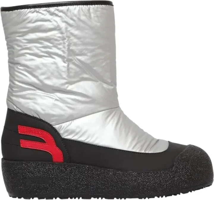 Camely 6228425 Women's Silver Synthetic Fabric Boots