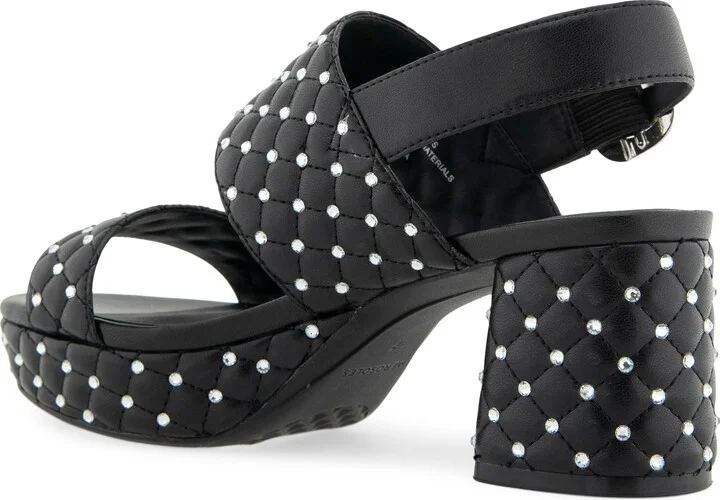 Camera Crystals Slingback Platform Sandal - Image 2
