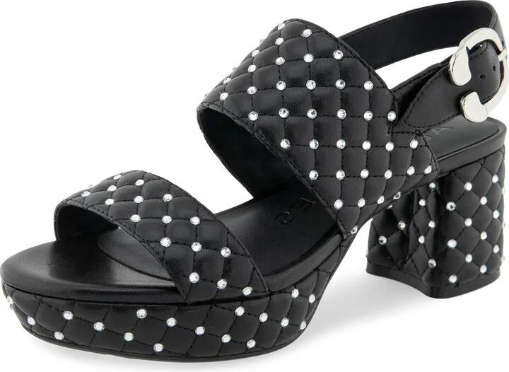 Camera Crystals Slingback Platform Sandal - Image 7