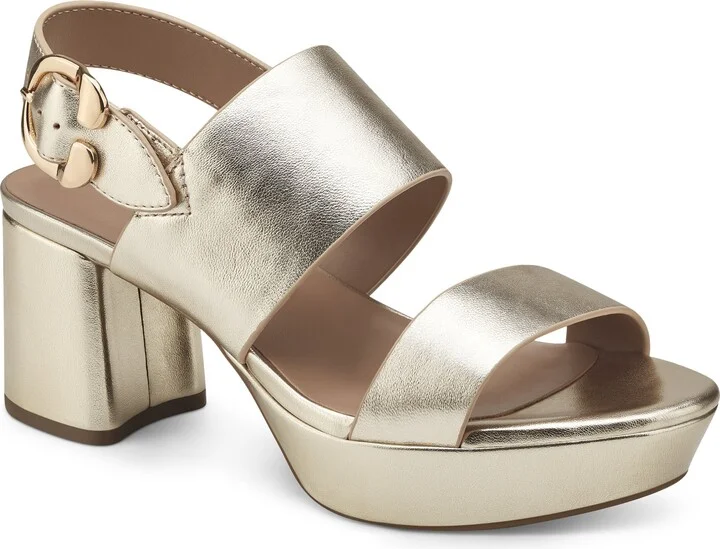 Gold Metallic Leather