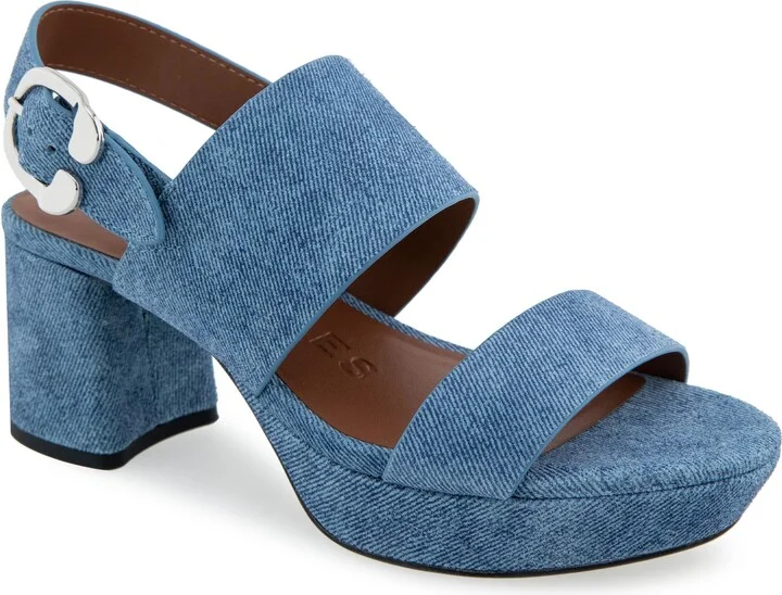 Blue Jean Denim Suede