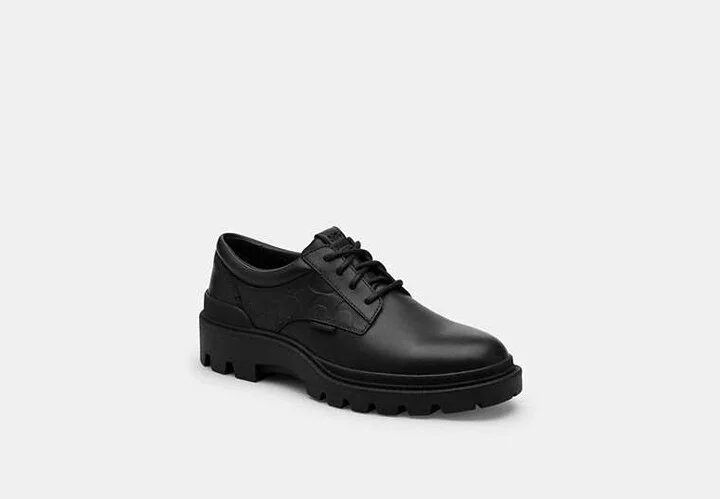 Cameron Derby In Signature Leather
