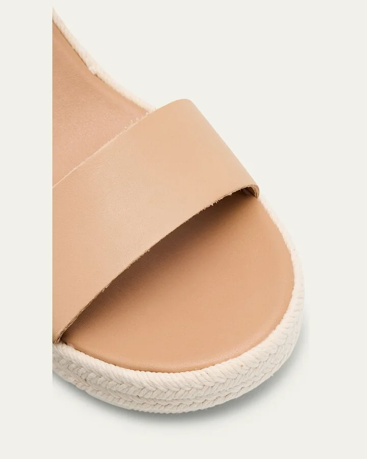 Cameron Leather Grip Espadrille Sandals - Image 4