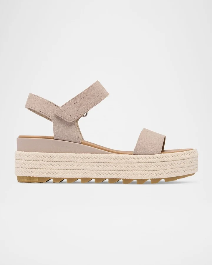 Cameron Suede Platform Espadrilles