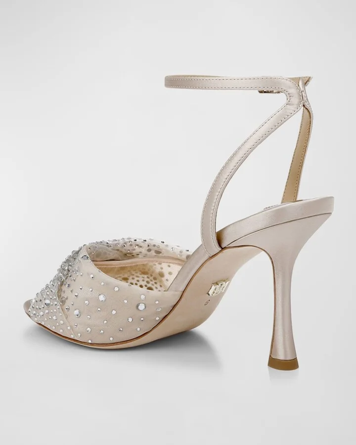 Cameryn Embellished Mesh Ankle-Strap Sandals - Image 5