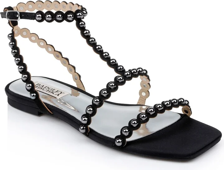 Cami Embelished T-Strap Sandal