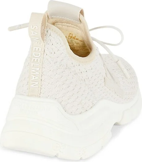 Cami Woven Design Low Top Sneakers - Image 3