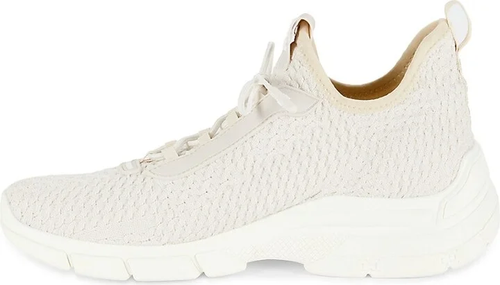 Cami Woven Design Low Top Sneakers - Image 4