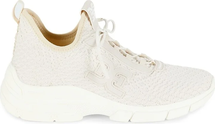 Cami Woven Design Low Top Sneakers