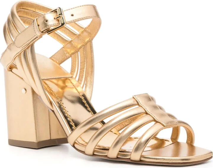 Camila 85mm leather sandals - Image 2