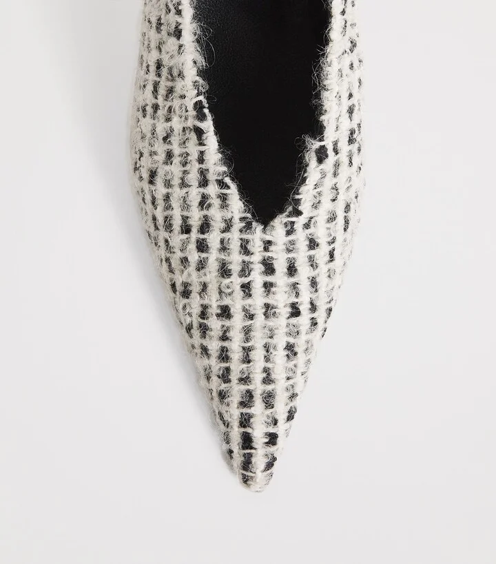 Camilla And Marc Wool Bouclé Rhys Pumps 80 - Image 5