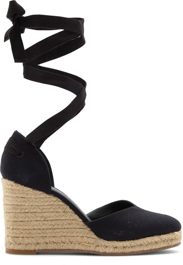 Camilla Lace Up Espadrille Wedge Sandal - Image 4