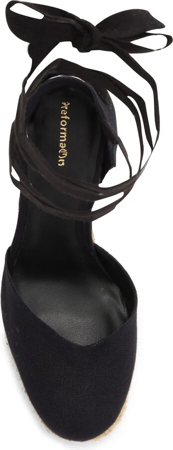 Camilla Lace Up Espadrille Wedge Sandal - Image 5