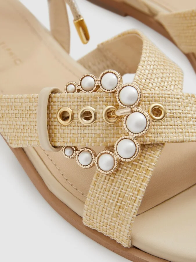 Camilla Leather Sandals - Image 4